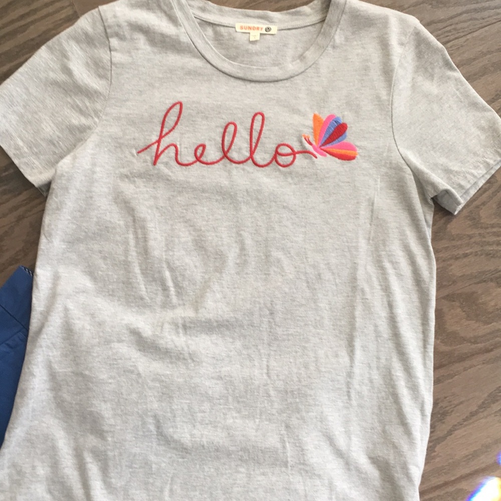 Sundry “Hello” Tee - Picture 3 of 6